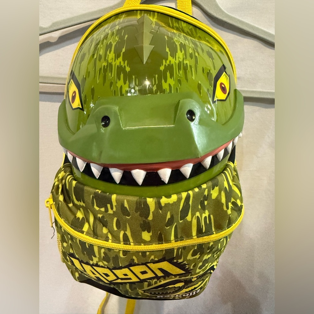 Children's 3D Raskullz Radgon Green Dinosaur
Backpack
